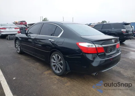 2013 Honda Accord Sport из США, поврежденный, VIN 1HGCR2F5XDA159952